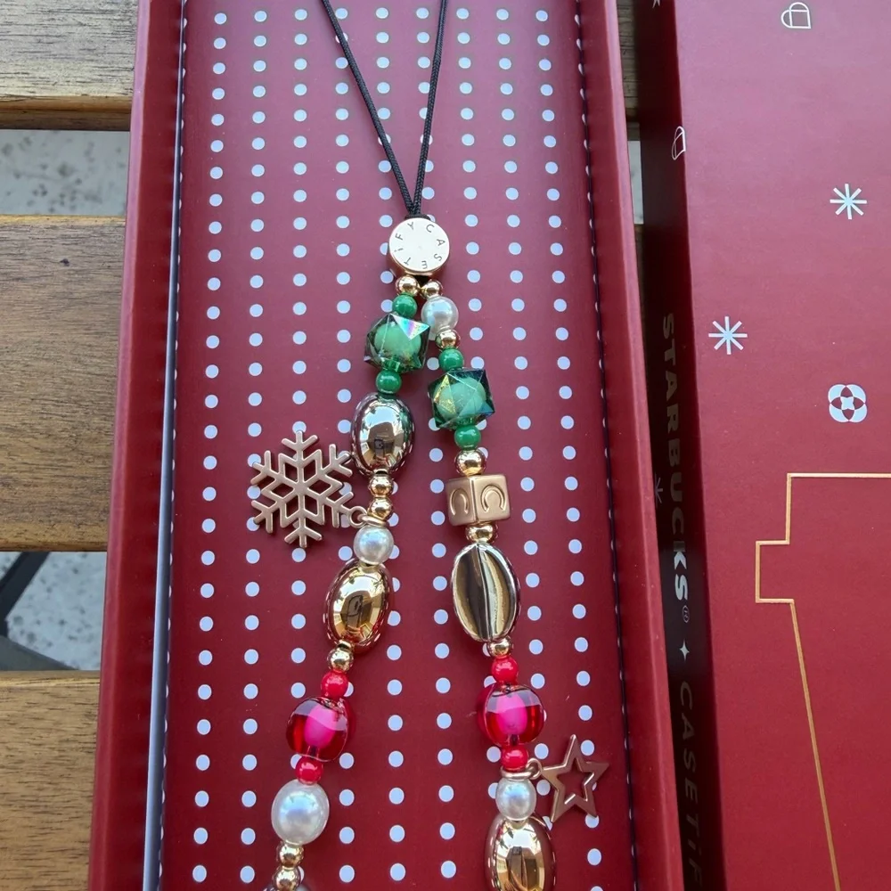 Casetify X Starbucks phone charm